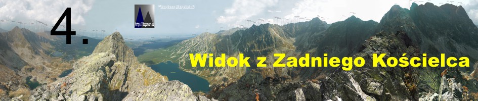 Panorama z Zadniego Kościelca